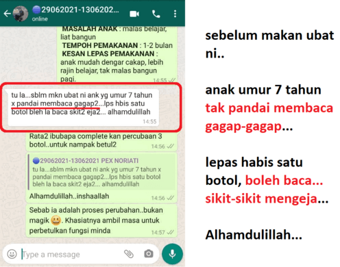 anak pandai membaca